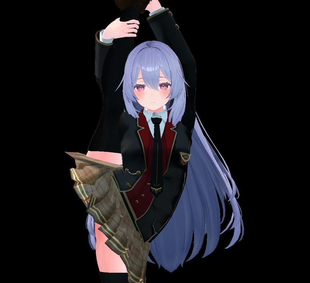 【無料】柔軟トレーニングを積んだ新体操部の女の子にやって欲しいバランスポーズ(I字)