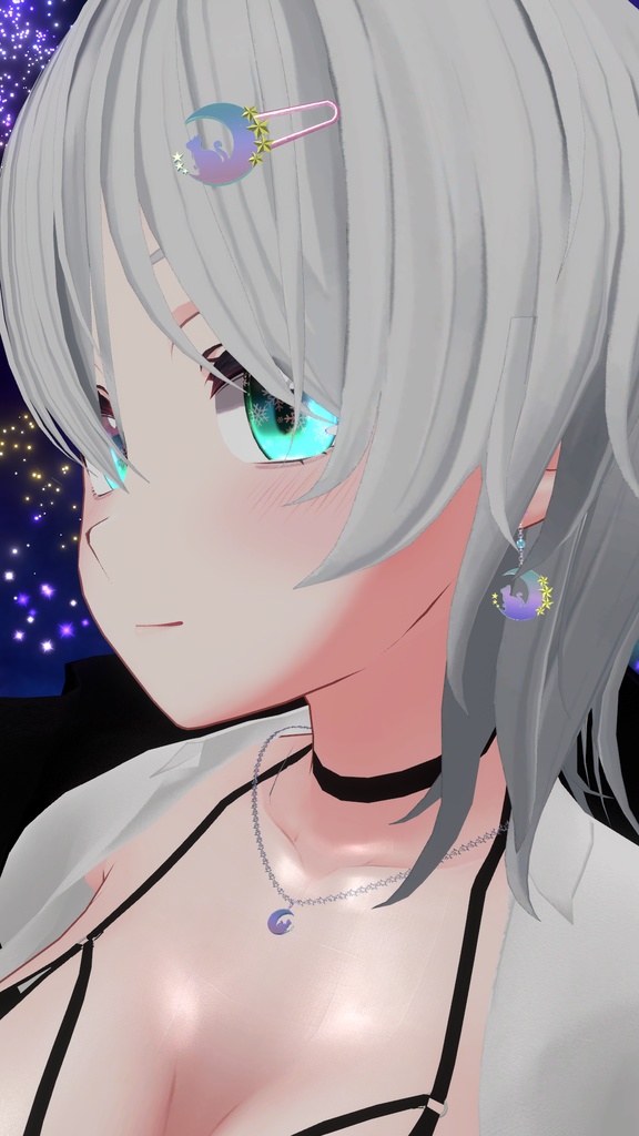 【VRChat向け】Cat Accessories Set【ネコちゃんアクセセット】