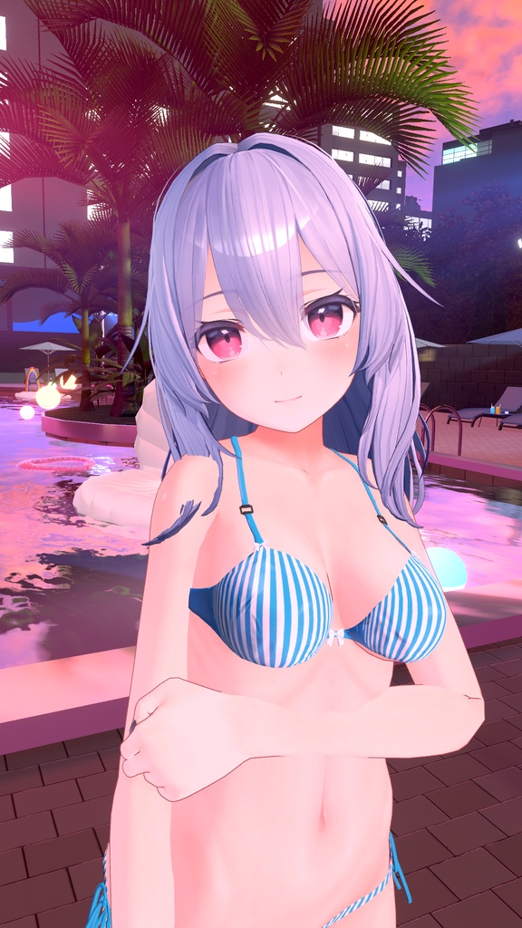 【桔梗用】紐付きローライズ - low-rise with strings - (上下セット)