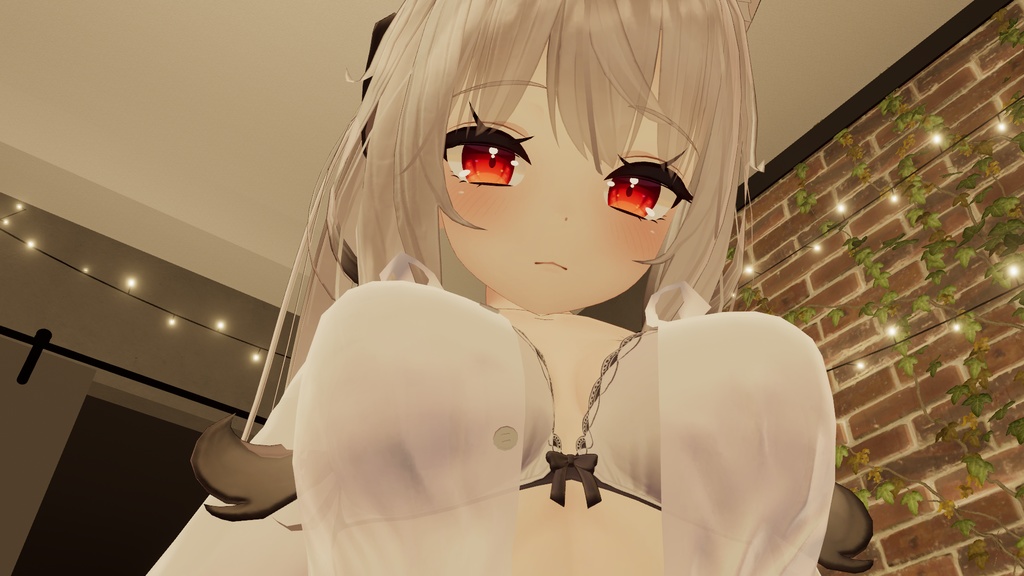 【舞夜用】寝起きシャツ - Sleepover front-opening shirt -