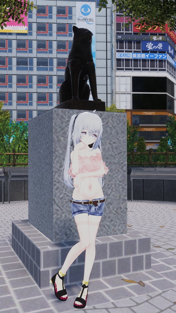 【サフィー用衣装】サフィーちゃんが夏の渋谷に遊びに行った時に着てるかもしれない服 - Sappy casual wear -