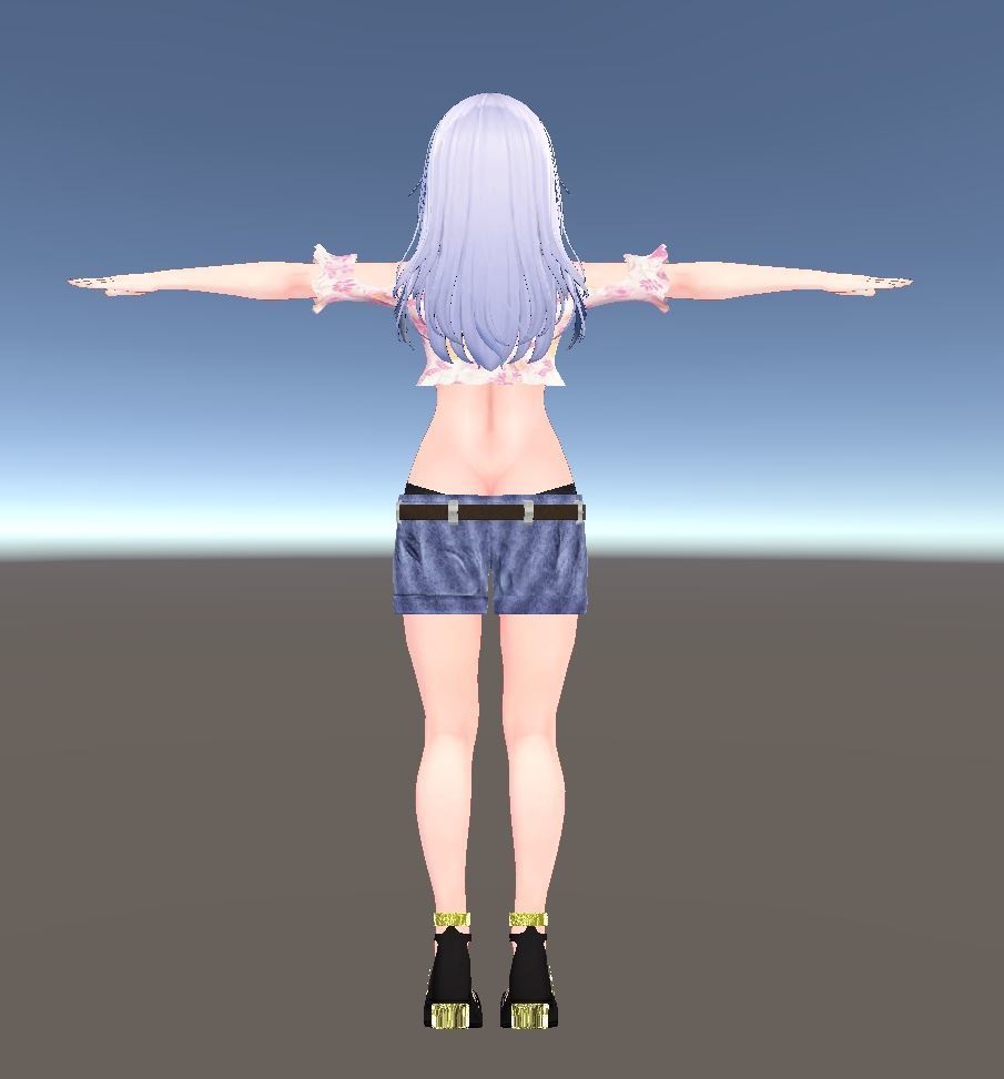 【桔梗用】桔梗ちゃんが夏の渋谷に遊びに行った時に着てるかもしれない服 - Kikyo casual wear -