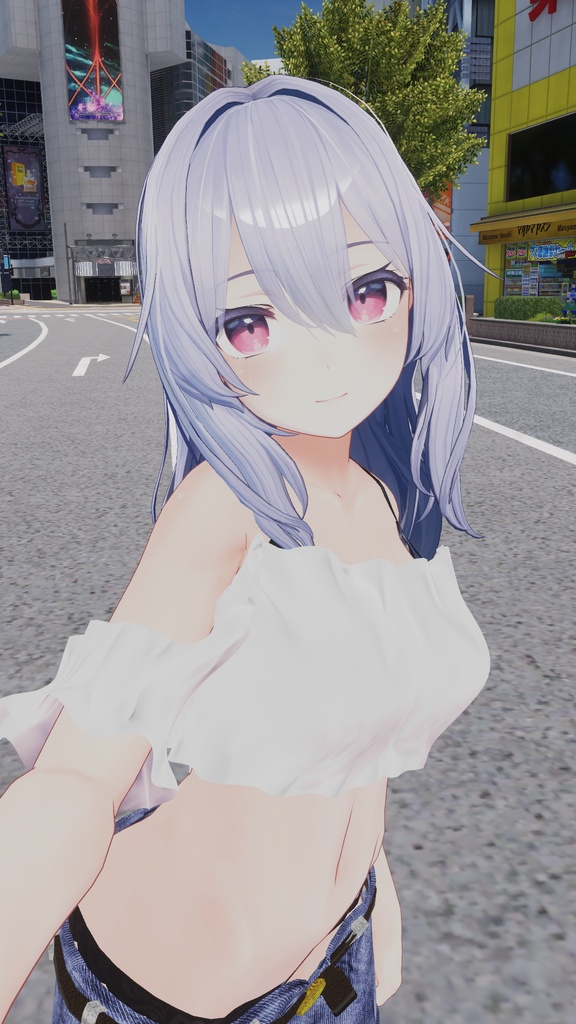 【桔梗用】桔梗ちゃんが夏の渋谷に遊びに行った時に着てるかもしれない服 - Kikyo casual wear -