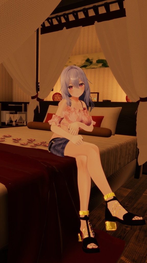 【桔梗用】桔梗ちゃんが夏の渋谷に遊びに行った時に着てるかもしれない服 - Kikyo casual wear -