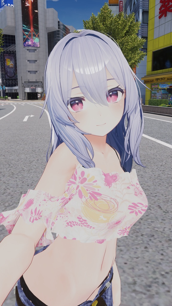 【桔梗用】桔梗ちゃんが夏の渋谷に遊びに行った時に着てるかもしれない服 - Kikyo casual wear -