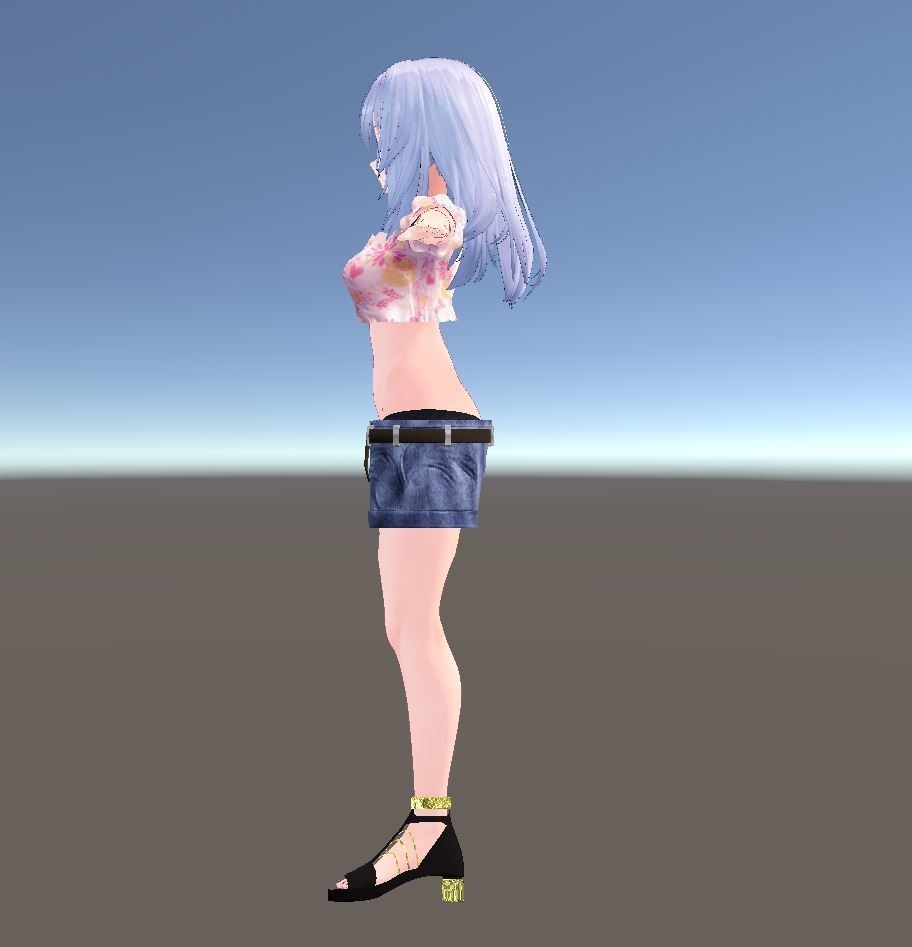 【桔梗用】桔梗ちゃんが夏の渋谷に遊びに行った時に着てるかもしれない服 - Kikyo casual wear -