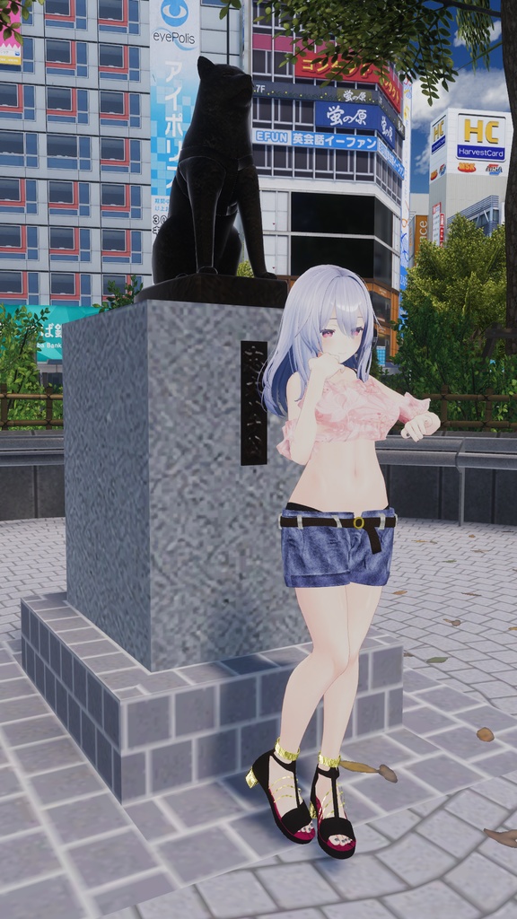 【桔梗用】桔梗ちゃんが夏の渋谷に遊びに行った時に着てるかもしれない服 - Kikyo casual wear -