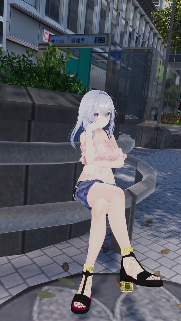 【桔梗用】桔梗ちゃんが夏の渋谷に遊びに行った時に着てるかもしれない服 - Kikyo casual wear -