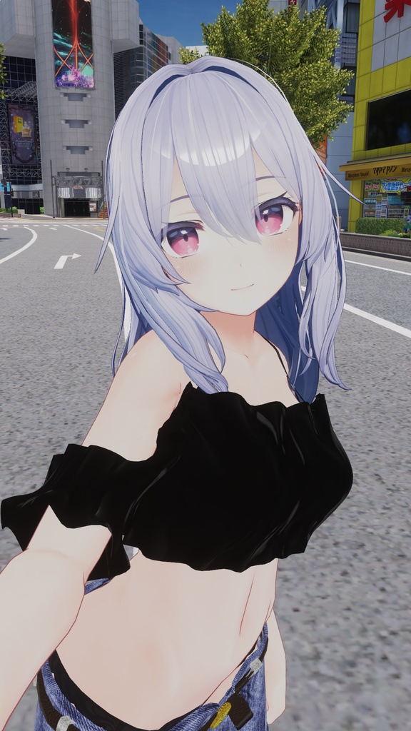 【桔梗用】桔梗ちゃんが夏の渋谷に遊びに行った時に着てるかもしれない服 - Kikyo casual wear -