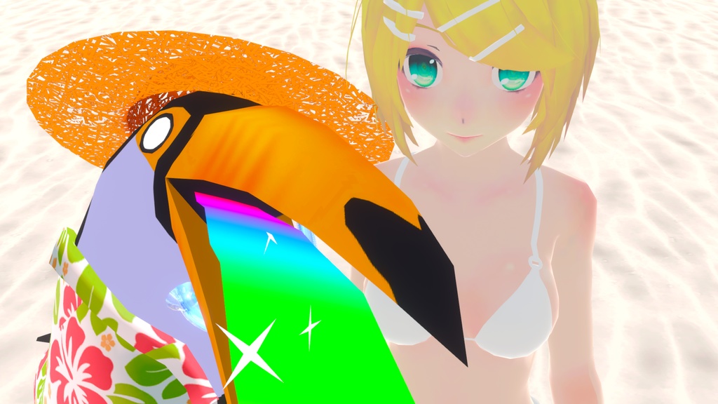 【オニオオハシ専用衣装】アロハスタイル - aloha style -