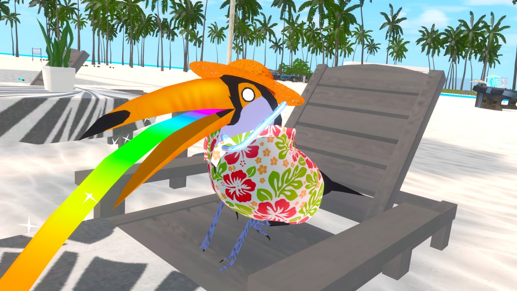 【オニオオハシ専用衣装】アロハスタイル - aloha style -