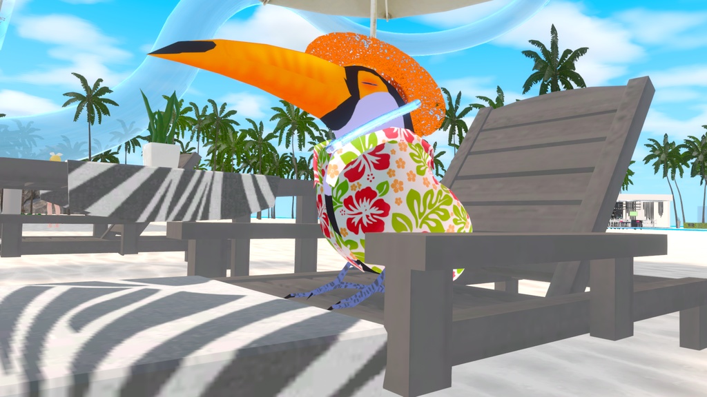 【オニオオハシ専用衣装】アロハスタイル - aloha style -