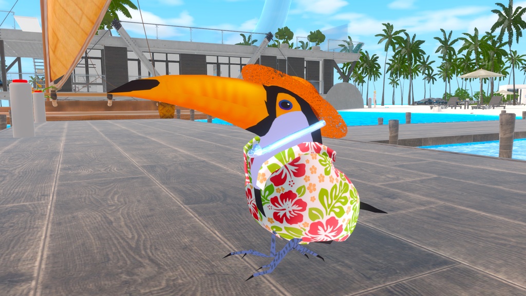 【オニオオハシ専用衣装】アロハスタイル - aloha style -