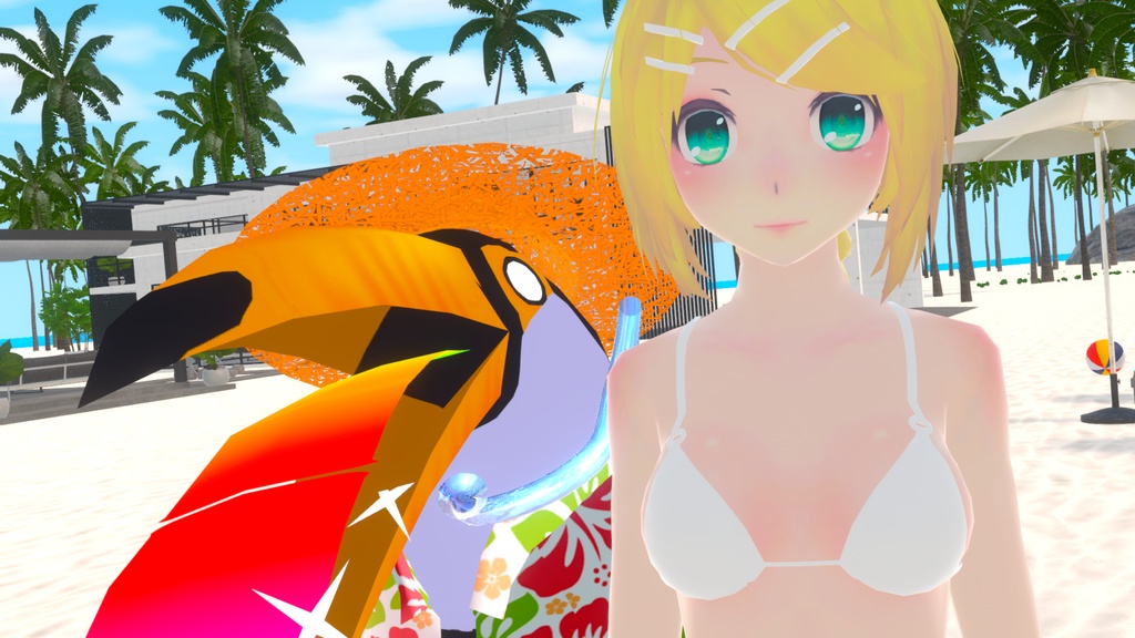 【オニオオハシ専用衣装】アロハスタイル - aloha style -