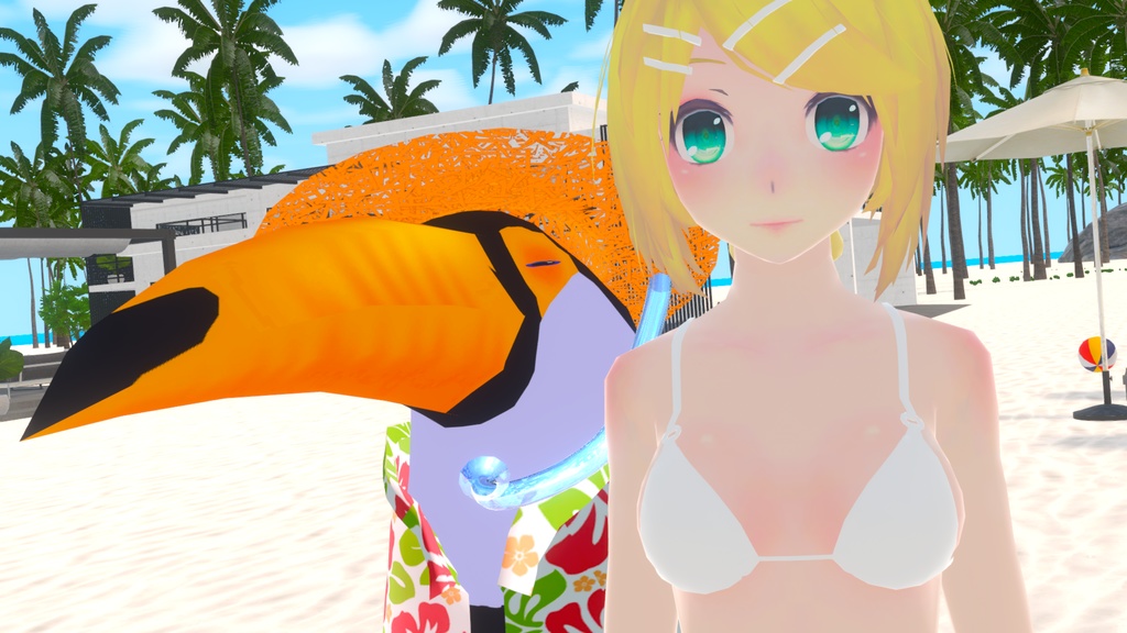 【オニオオハシ専用衣装】アロハスタイル - aloha style -