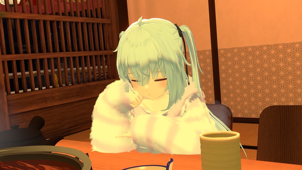 【サフィー用衣装】ゆるだぼパーカー(ウサ耳付き) ~テクスチャ17種~