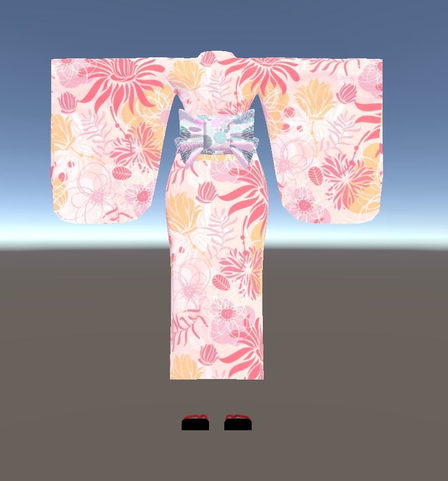 【エミスティアちゃん用衣装】ゆったり浴衣セット(小物類付き) ~ Yukata Set - for Emistia ~