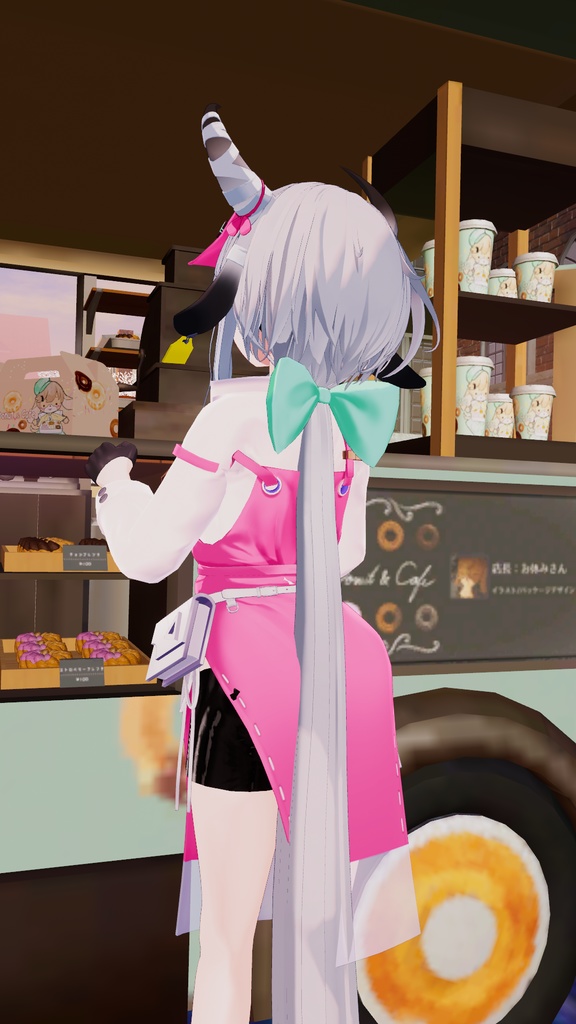 【ウユ用衣装】寝起きシャツ - Sleepover front-opening shirt -