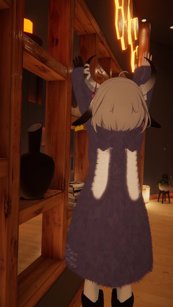 【ウユ用衣装】ゆるだぼパーカー(ウサ耳付き) ~テクスチャ17種~