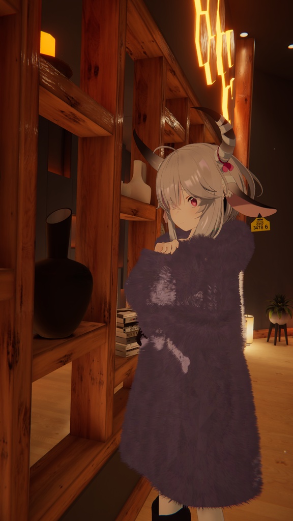 【ウユ用衣装】ゆるだぼパーカー(ウサ耳付き) ~テクスチャ17種~