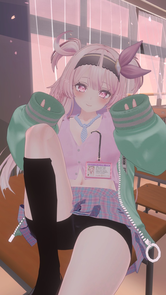 【セレスティア用衣装】直履き専用スパッツ - for selestia -