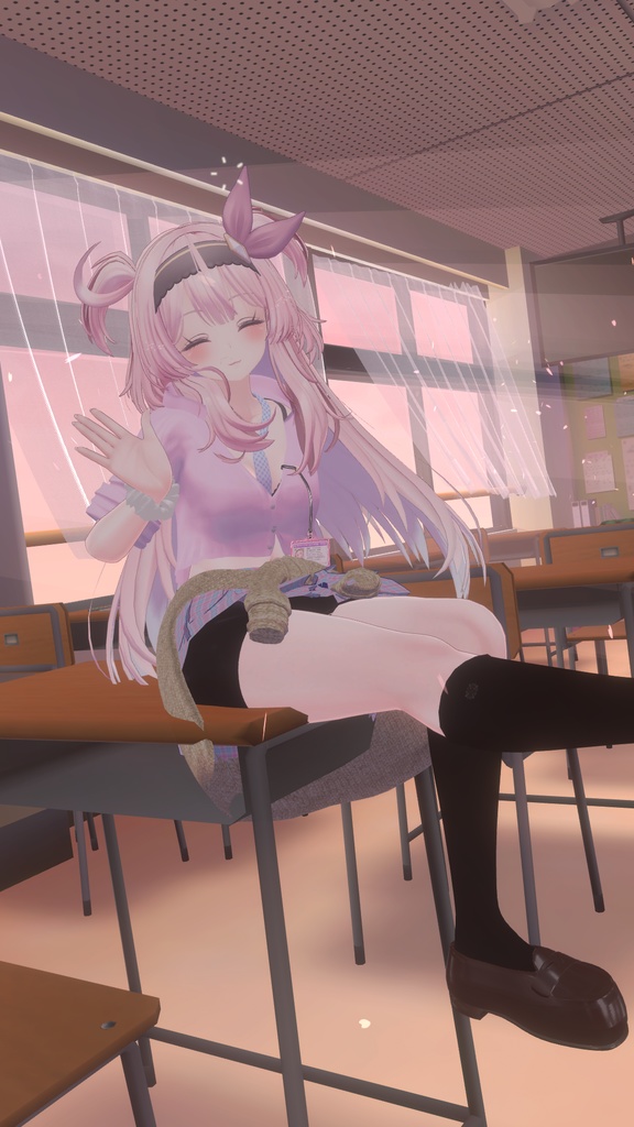 【セレスティア用衣装】直履き専用スパッツ - for selestia -