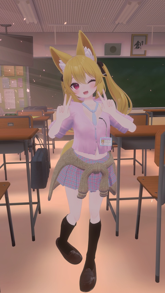 【カリン用衣装】オタクに優しいカリンちゃん - for karin - 【こまどアバター】