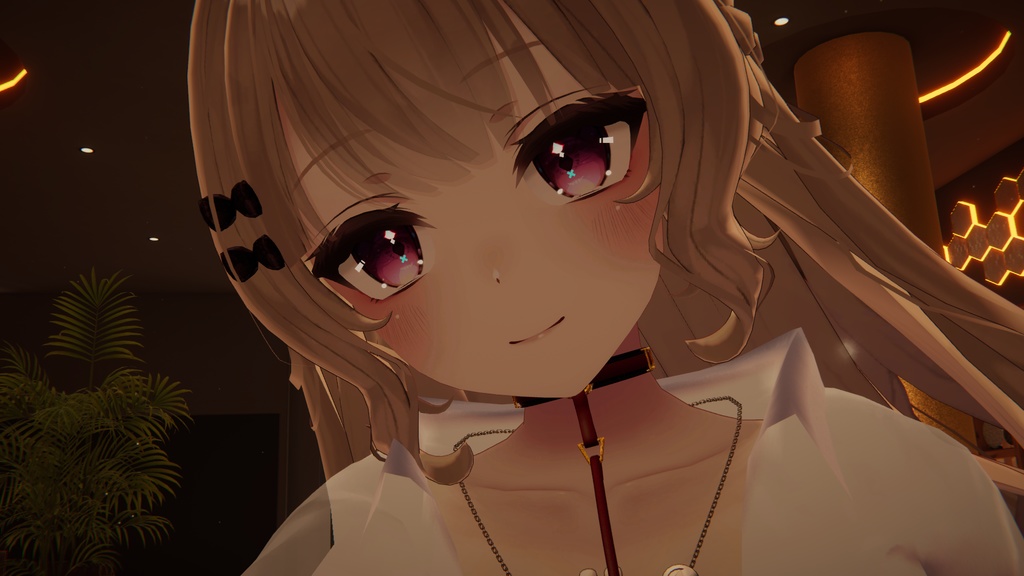 【ルーナリット・リーファ用衣装】寝起きシャツ - Sleepover front-opening shirt -