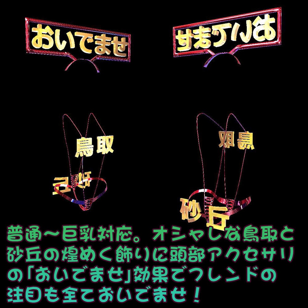 【無料・桔梗用】鳥取式水着 - for kikyo - 【おいでませ鳥取】