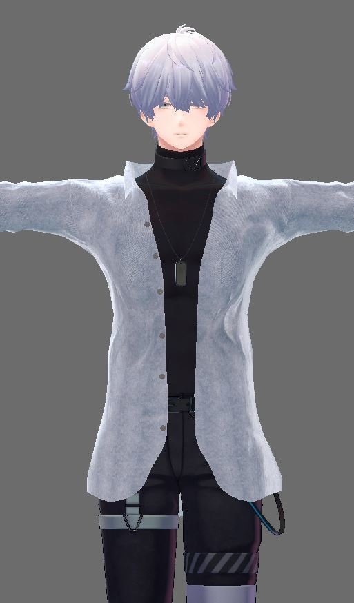 【水瀬用衣装】寝起きシャツ - Sleepover front-opening shirt -