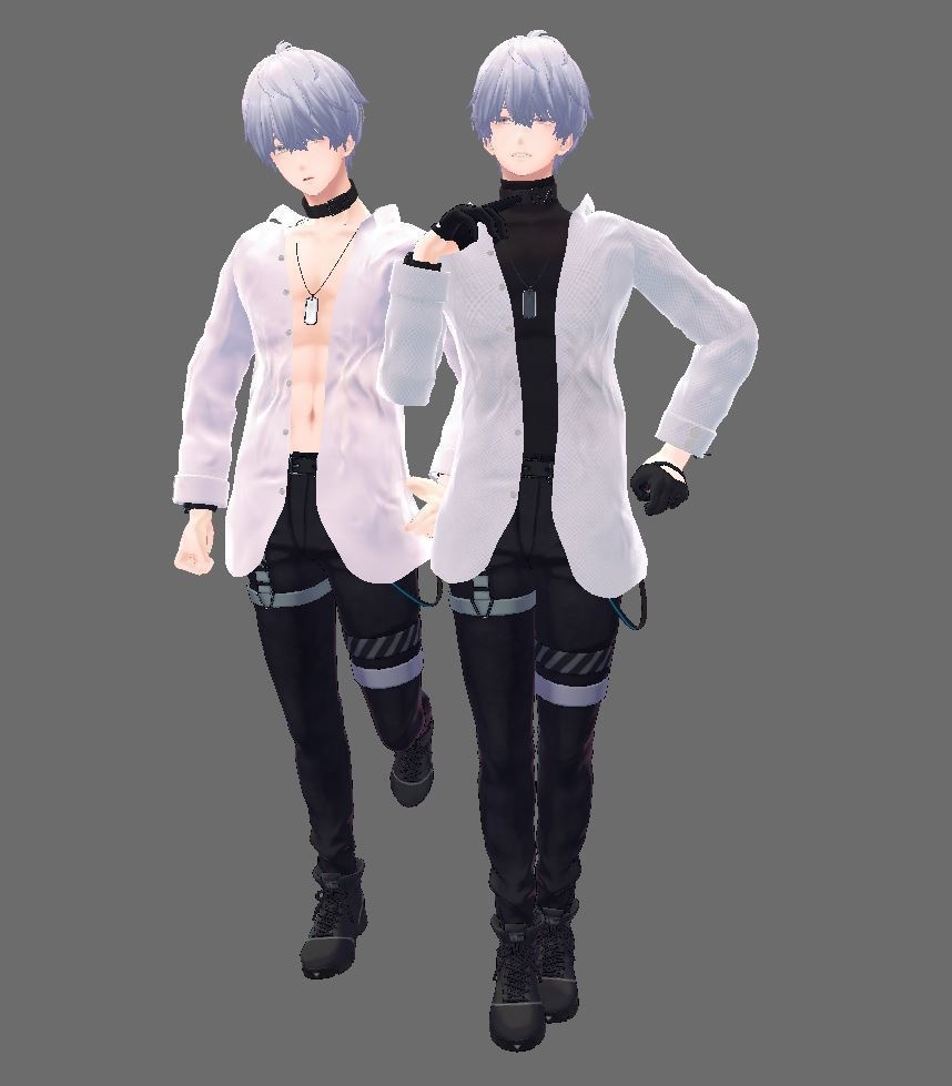 【水瀬用衣装】寝起きシャツ - Sleepover front-opening shirt -