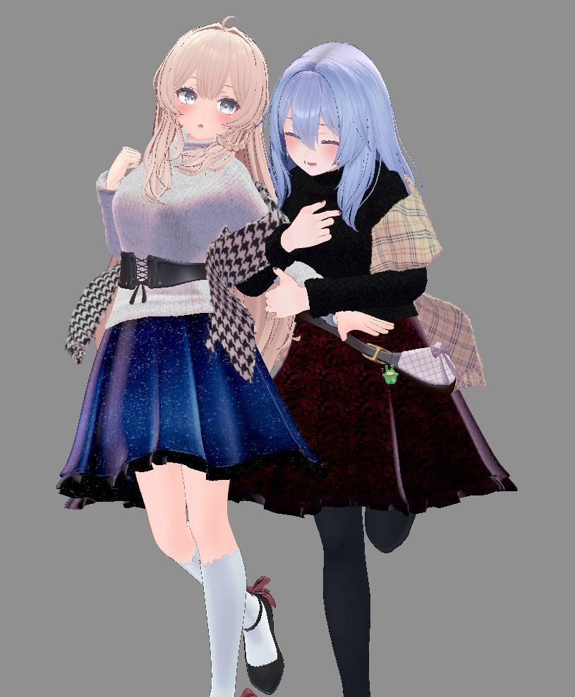 【複数アバター対応】新婚の新妻が着てそうな服 -エプロン・裸エプロン付き-