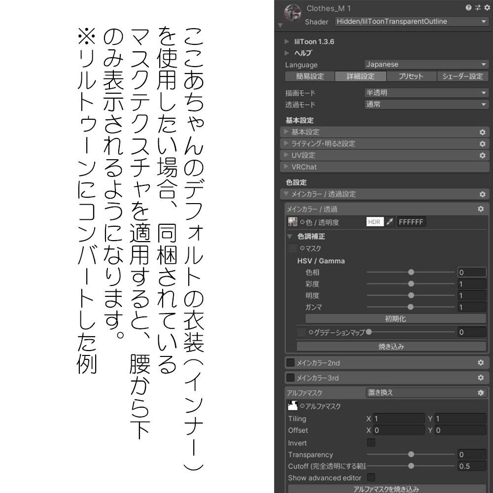 【複数アバター対応】新婚の新妻が着てそうな服 -エプロン・裸エプロン付き-