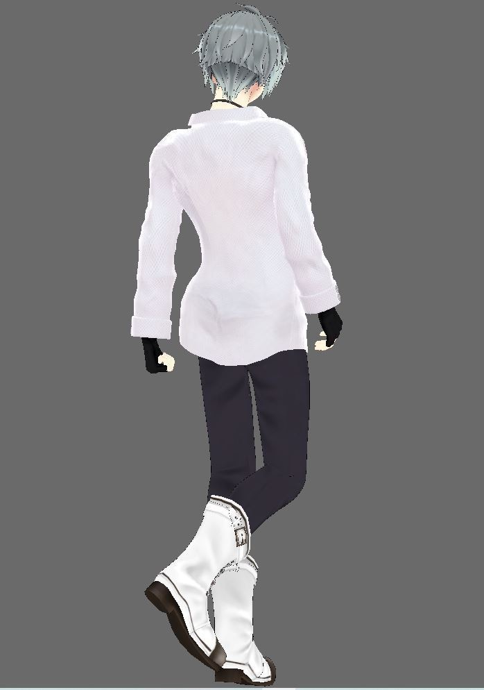 【アル用衣装】寝起きシャツ - Sleepover front-opening shirt -