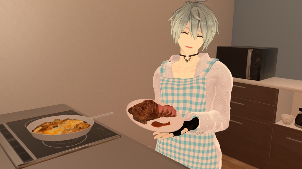 【アル用衣装】寝起きシャツ - Sleepover front-opening shirt -