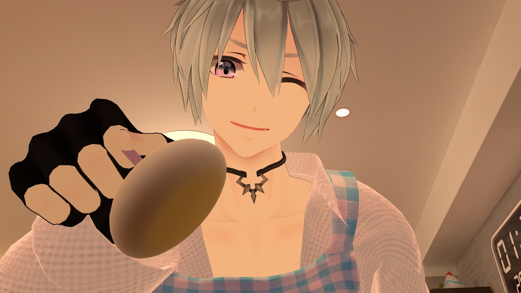 【アル用衣装】寝起きシャツ - Sleepover front-opening shirt -