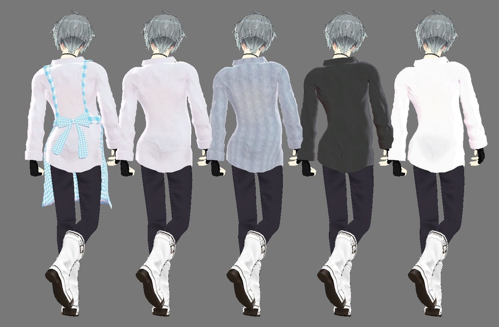 【アル用衣装】寝起きシャツ - Sleepover front-opening shirt -