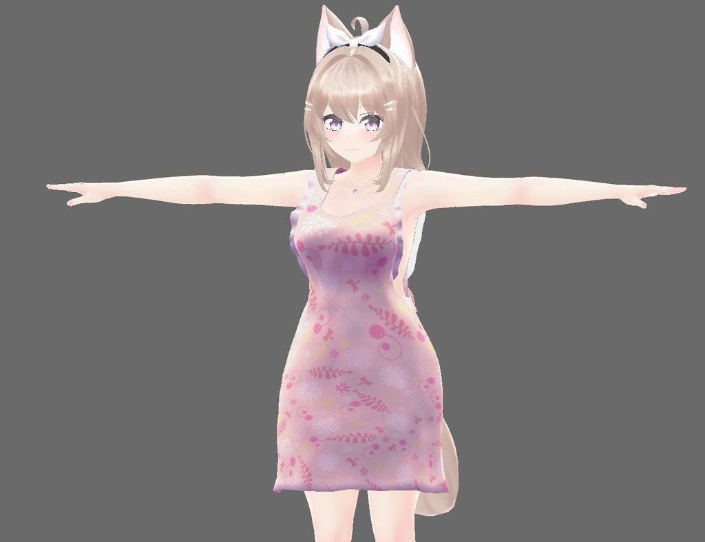 【複数アバター対応】どう考えても健全な裸エプロン【防水機能付き】