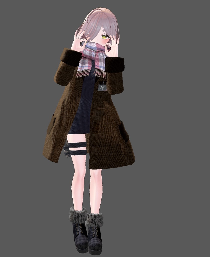 【リーファ&ルーナリット用】Researcher (白衣・研究員の服)