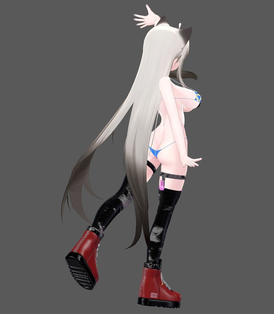 【ユギ・ミヨ用】Mini Ruffled Bikini (ミニフリル付きビキニ)