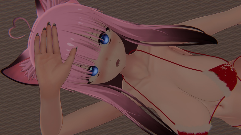 【ユギ・ミヨ用】Mini Ruffled Bikini (ミニフリル付きビキニ)