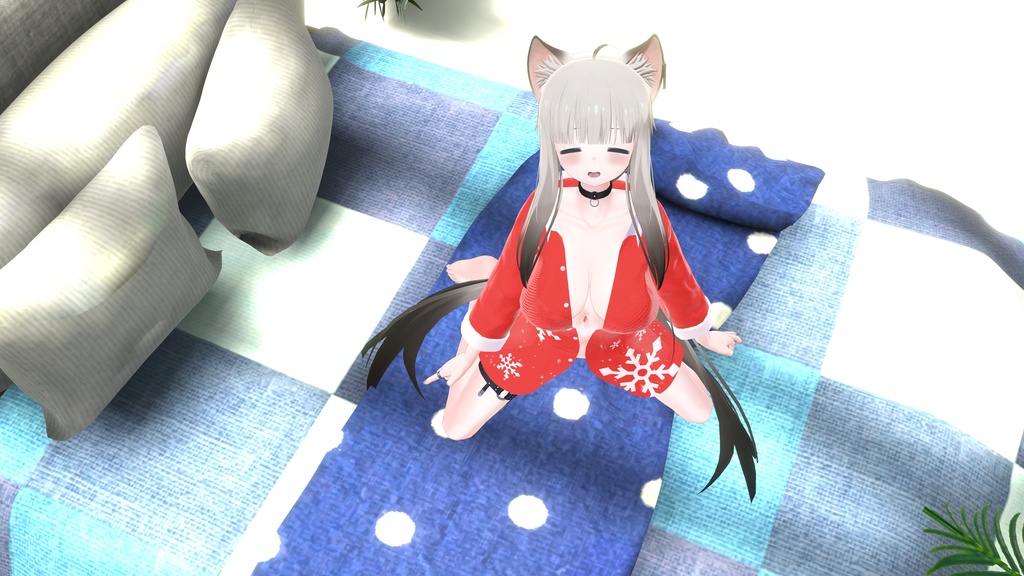 【ユギ・ミヨ用衣装】寝起きシャツ - Sleepover front-opening shirt -