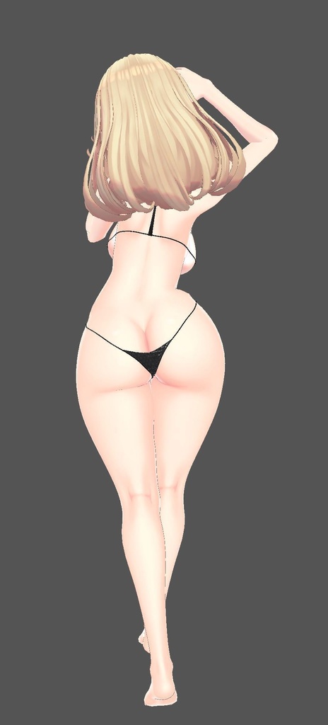 【FLASTOREアバター用】Mini Ruffled Bikini (ミニフリル付きビキニ)