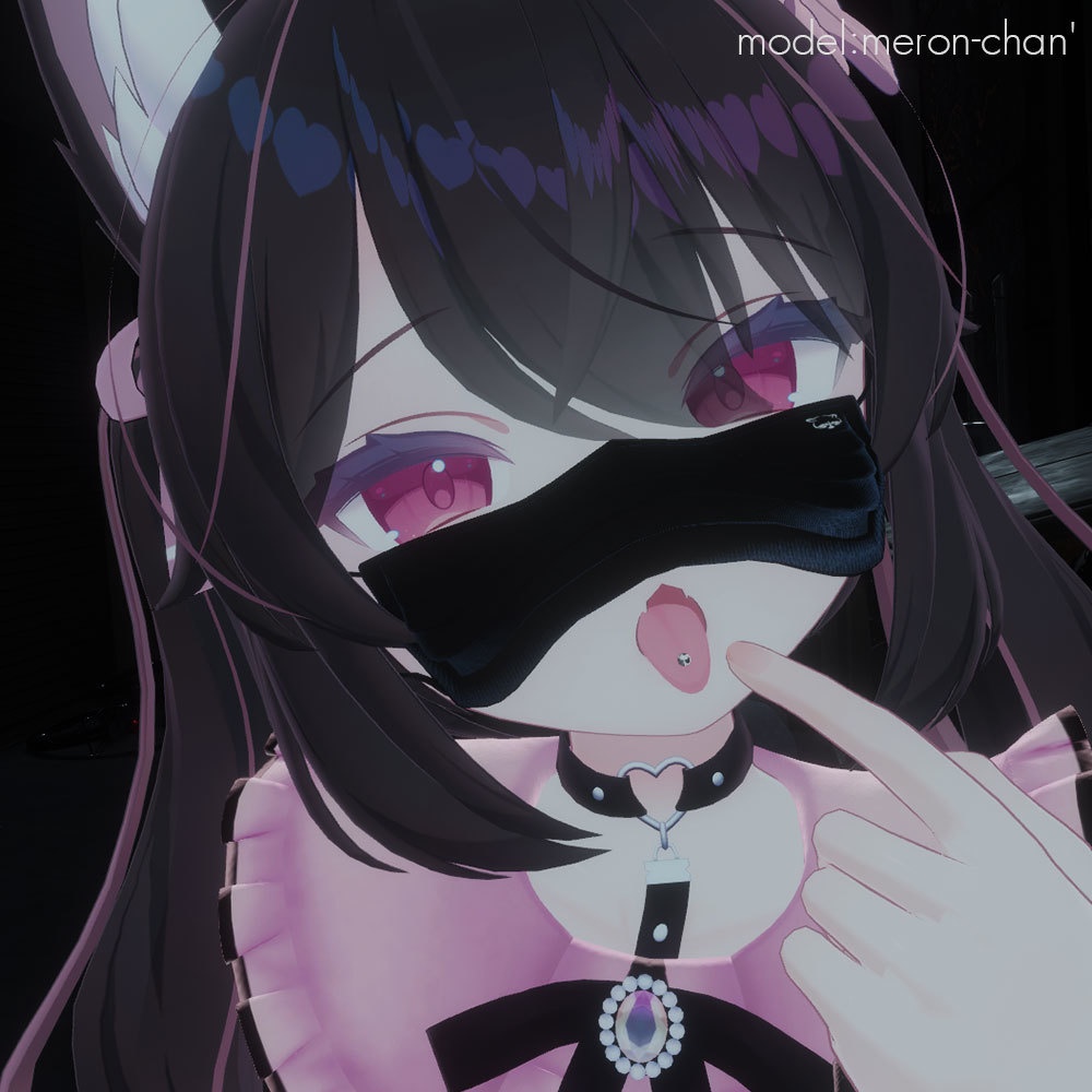 【MA対応】異常既婚成人男性green101が欲しがった掴んでズレるマスク【ズレると透ける機能付き】