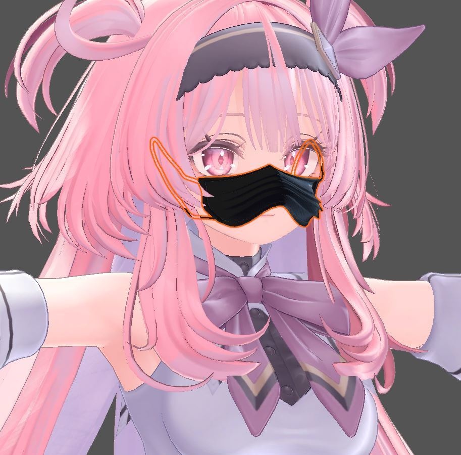 【MA対応】異常既婚成人男性green101が欲しがった掴んでズレるマスク【ズレると透ける機能付き】