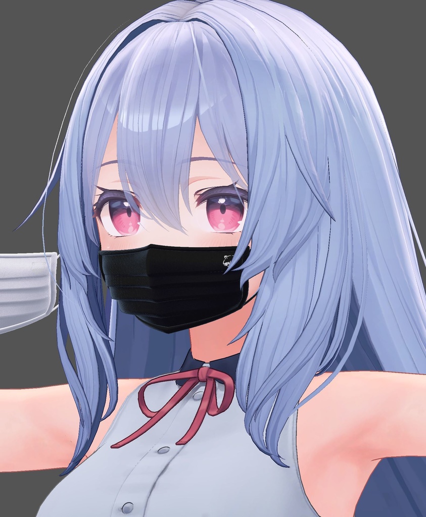 【MA対応】異常既婚成人男性green101が欲しがった掴んでズレるマスク【ズレると透ける機能付き】