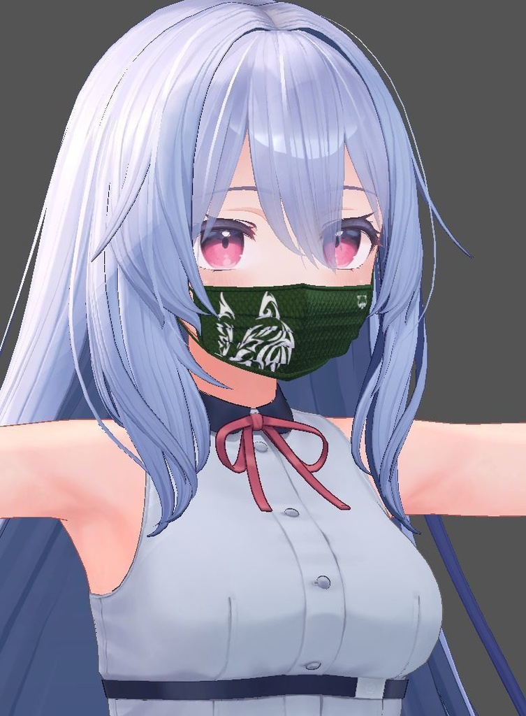 【MA対応】異常既婚成人男性green101が欲しがった掴んでズレるマスク【ズレると透ける機能付き】