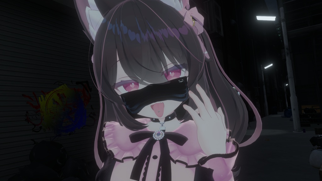 【MA対応】異常既婚成人男性green101が欲しがった掴んでズレるマスク【ズレると透ける機能付き】