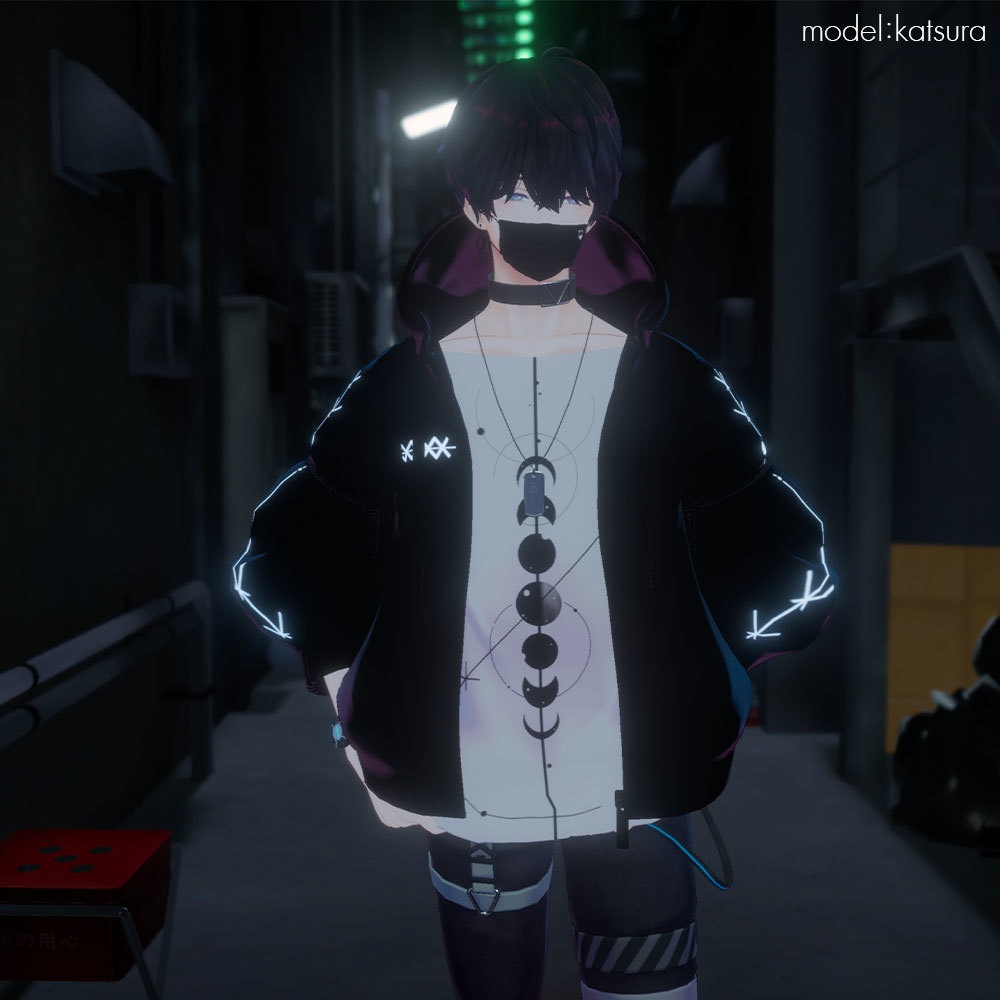 【MA対応】イケメンに着けて欲しい掴むとズレるマスク【ズレる機能付き】