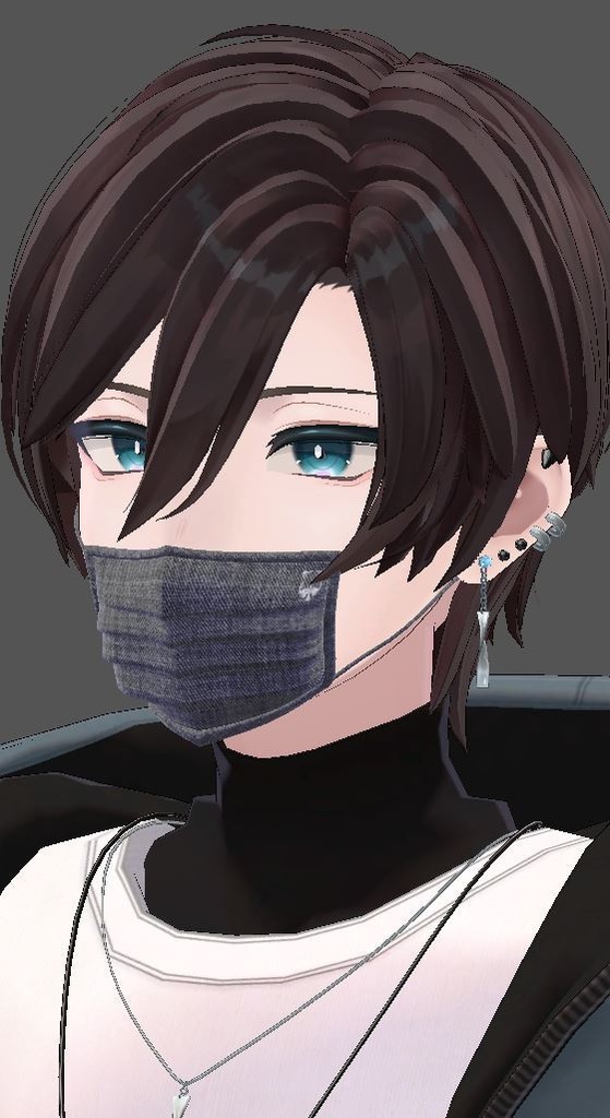 【MA対応】イケメンに着けて欲しい掴むとズレるマスク【ズレる機能付き】